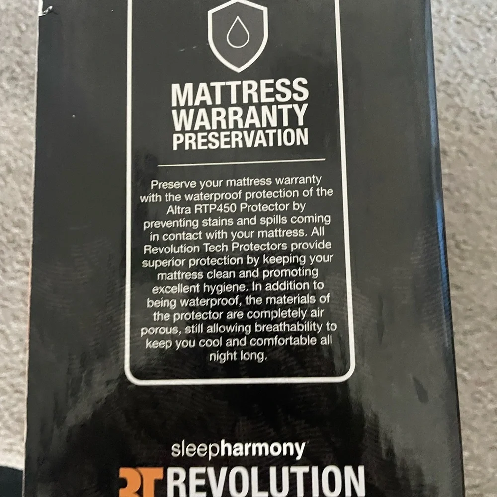 Mattress protection new in original pack